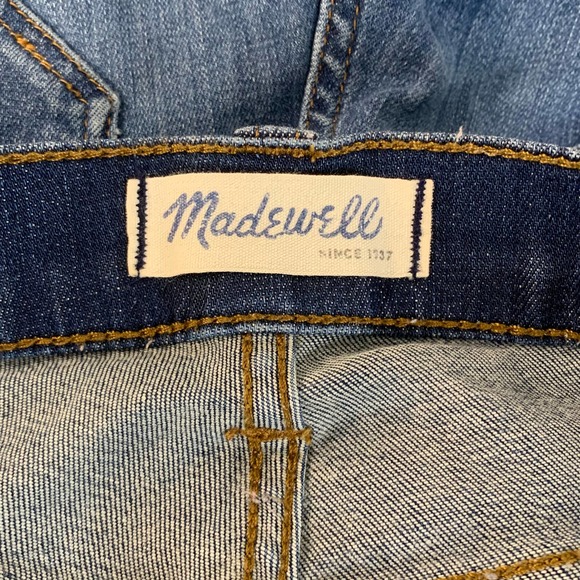 Madewell High Riser Skinny Skinny Jeans in Atlantic, High Waisted - Picture 8 of 9